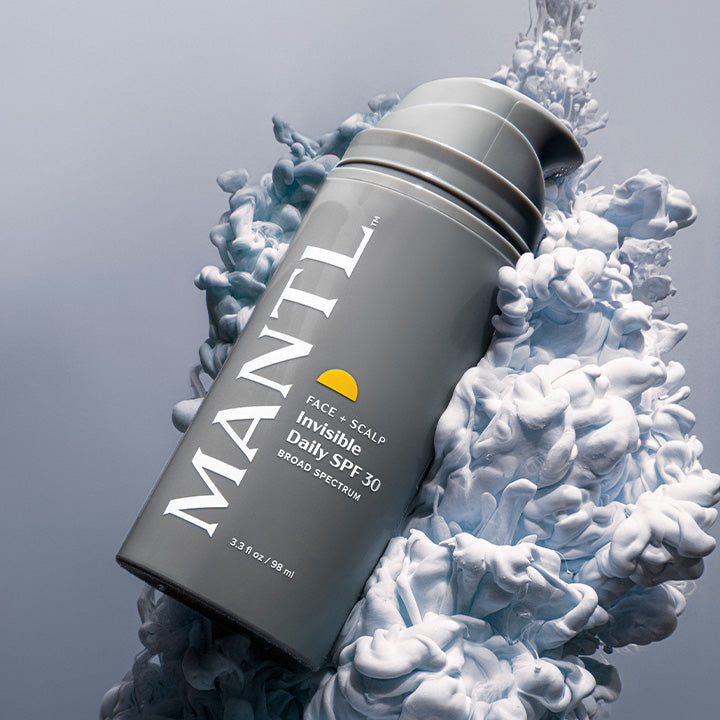 MANTL Invisible Daily SPF 30 in a plume of cream