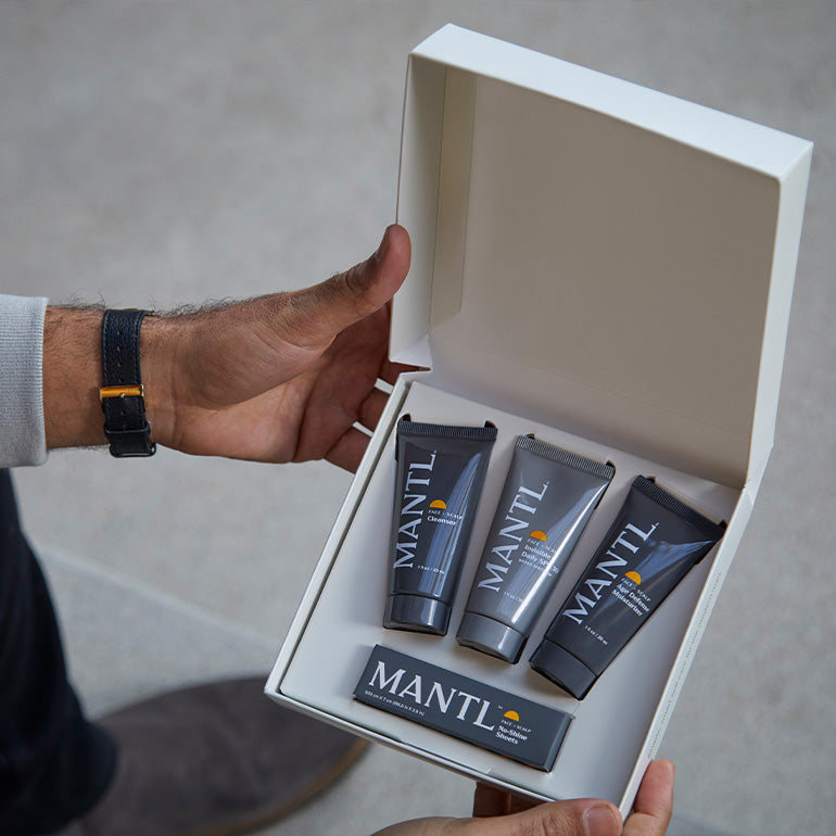 MANTL Starter Kit open in hands